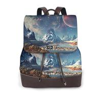 cchgnm Galaxy Planet Print Elegant Lightweight Women'S Backpack Is Suitable For Various Occasions Such As Work,Travel,And Dates.