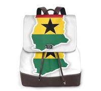 cchgnm Ghana Flag Map Print Elegant Lightweight Women'S Backpack Is Suitable For Various Occasions Such As Work,Travel,And Dates.
