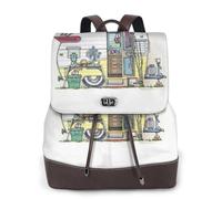cchgnm Happy Campers Print Elegant Lightweight Women'S Backpack Is Suitable For Various Occasions Such As Work,Travel,And Dates.