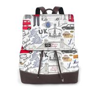 cchgnm I Love London Print Elegant Lightweight Women'S Backpack Is Suitable For Various Occasions Such As Work,Travel,And Dates.
