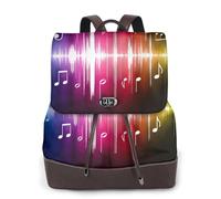 cchgnm Jumping Musical Notes Print Elegant Lightweight Women'S Backpack Is Suitable For Various Occasions Such As Work,Travel,And Dates.