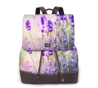 cchgnm Lavender Flower Print Elegant Lightweight Women'S Backpack Is Suitable For Various Occasions Such As Work,Travel,And Dates.