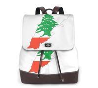 cchgnm Lebanon Flag Map Print Elegant Lightweight Women'S Backpack Is Suitable For Various Occasions Such As Work,Travel,And Dates.