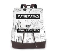 cchgnm Mathematics Print Print Elegant Lightweight Women'S Backpack Is Suitable For Various Occasions Such As Work,Travel,And Dates.