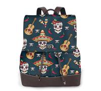 cchgnm Mexican Skull Print Elegant Lightweight Women'S Backpack Is Suitable For Various Occasions Such As Work,Travel,And Dates.