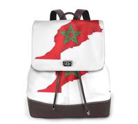 cchgnm Morocco Flag Map Print Elegant Lightweight Women'S Backpack Is Suitable For Various Occasions Such As Work,Travel,And Dates.