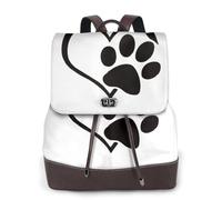 cchgnm Pawprint Print Elegant Lightweight Women'S Backpack Is Suitable For Various Occasions Such As Work,Travel,And Dates.