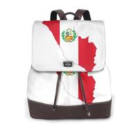 cchgnm Peru Flag Map Print Elegant Lightweight Women'S Backpack Is Suitable For Various Occasions Such As Work,Travel,And Dates.