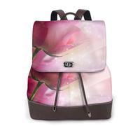 cchgnm Pink Rose Print Elegant Lightweight Women'S Backpack Is Suitable For Various Occasions Such As Work,Travel,And Dates.