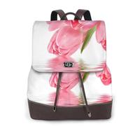 cchgnm Pretty Pink Floral Print Elegant Lightweight Women'S Backpack Is Suitable For Various Occasions Such As Work,Travel,And Dates.
