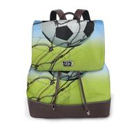 cchgnm Soccer Network Print Elegant Lightweight Women'S Backpack Is Suitable For Various Occasions Such As Work,Travel,And Dates.