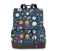 cchgnm Sports Baseball Game Print Elegant Lightweight Women'S Backpack Is Suitable For Various Occasions Such As Work,Travel,And Dates.