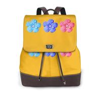 cchgnm Three Flowers Print Elegant Lightweight Women'S Backpack Is Suitable For Various Occasions Such As Work,Travel,And Dates.