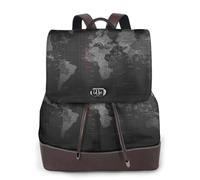 cchgnm Time Zone Map Print Elegant Lightweight Women'S Backpack Is Suitable For Various Occasions Such As Work,Travel,And Dates.