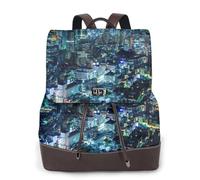 cchgnm Tokyo City Print Elegant Lightweight Women'S Backpack Is Suitable For Various Occasions Such As Work,Travel,And Dates.