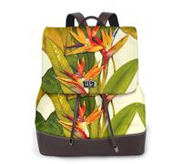 cchgnm Tropical Bird Of Paradise Print Elegant Lightweight Women'S Backpack Is Suitable For Various Occasions Such As Work,Travel,And Dates.
