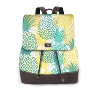 cchgnm Tropical Pineapple Print Elegant Lightweight Women'S Backpack Is Suitable For Various Occasions Such As Work,Travel,And Dates.