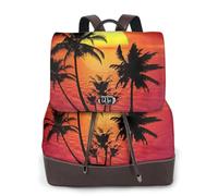 cchgnm Tropical Sunset Print Elegant Lightweight Women'S Backpack Is Suitable For Various Occasions Such As Work,Travel,And Dates.