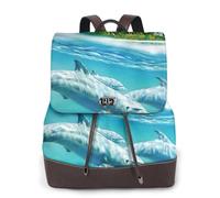 cchgnm Underwater Sea Fish Print Elegant Lightweight Women'S Backpack Is Suitable For Various Occasions Such As Work,Travel,And Dates.