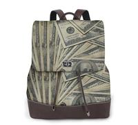 cchgnm Us Dollar Currency Money Print Elegant Lightweight Women'S Backpack Is Suitable For Various Occasions Such As Work,Travel,And Dates.