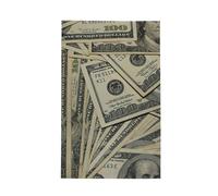 cchgnm Us Dollar Currency Money Print Waffle Kitchen Towels,Multi-Functional Cleaning Towels,Dishcloths,Tea Towels.