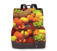 cchgnm Variety Fresh Vegetables Fruits Print Elegant Lightweight Women'S Backpack Is Suitable For Various Occasions Such As Work,Travel,And Dates.