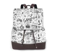 cchgnm Video Game Boys Print Elegant Lightweight Women'S Backpack Is Suitable For Various Occasions Such As Work,Travel,And Dates.