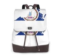 cchgnm Virginia State Flag Map Print Elegant Lightweight Women'S Backpack Is Suitable For Various Occasions Such As Work,Travel,And Dates.