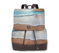 cchgnm Water Rush To Tropical Beach Print Elegant Lightweight Women'S Backpack Is Suitable For Various Occasions Such As Work,Travel,And Dates.
