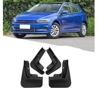 cchhHUAc Car Mud Flaps for VW Polo 2019-2024 - Front Rear Rubber Splash Guards Tire Mudflaps Protector Accessories Car Wheel Styling Accessories 4 PCS