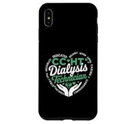 CCHT Dialysis Technician Kidney Hemodialysis Dialysis Tech Case for iPhone XS Max