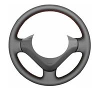 CCHZLJLKP DIY Hand-stitched Black Leather Car Steering Wheel Cover for Citroen Jumpy 2009-2016