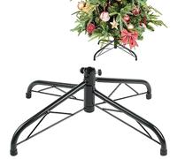 CCINEE Metal Christmas Tree Stand, Universal Folding Xmas Tree Stand 15.7 Inch Replacement Tree Stand Base for 3 Ft to 6 Ft Christmas Artificial Trees Fake Tree, Green