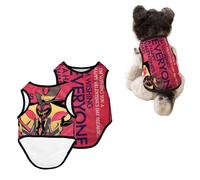 Ccipotatoo Anime Hazbin Hotel Dog Costume Pet Clothes Cat Cosplay Outfits Funny Dog Vest with Alastor/Angel Dust Print Pet Suit to Small to Large Dog Cat (Sir Pentious, 3XL)