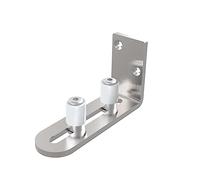 CCJH Adjustable Floor Guide Sliding Barn Door Wall/Door Bottom Guide Stainless Steel Style（1PC