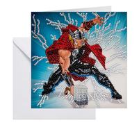 CCK-MCU906: Thor 18x18cm Crystal Art Card