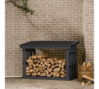 CCKUYT Firewood Storage Rack for Indoor/Outdoor Fireside, Wrought Iron Log Holder Organizer with Picnic Wood Log Holder for Fireplace