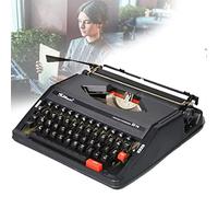 CCKUYT Retro Manual Typewriter, Machinery Typewriter Old Fashioned Manual Typewriter, for Note Taking, Letters, Memoirs,White
