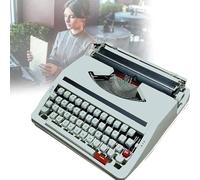 CCKUYT Wireless Typewriter Keyboard,mechanical English Typewriter,old Fashioned Typewriter,Classic Nostalgia Portable Retro Manual Typewriter, Normal Use Vintage Typewriter