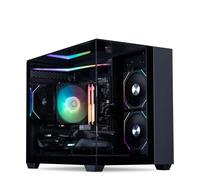 CCL HORIZON Gaming PC Tower - AMD Ryzen 5 8400F - RTX 5060 Ti 8GB GDDR7-32GB DDR5 RAM - 2TB NVMe SSD - 650W PSU - Eclipse Panoramic ARGB Case - WiFi - VR Ready - Windows 11 - Black