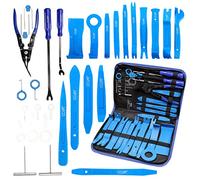CCLIFE 31 pcs Universal Car Trim Removal Tool Set Trim Wedges Tools for Vehicle Audio Radio and Navigation Panel