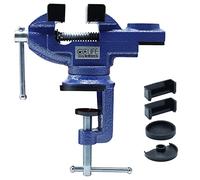 CCLIFE Heavy Duty Vice Workbench Vice 50/70 mm Parallel Steel Vice with Protective Sleeves, Size: 50 mm