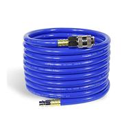 CCLIFE PVC Compressed Air Hose 5 m 20 Bar 1/4 Inch with Quick Coupling