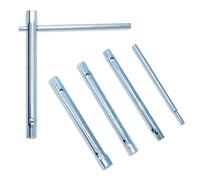 CCLIFE Tube Wrenches 4pcs 8-12mm Double Hexagon Tube Wrench Set
