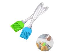 CCLKHY 2 Pcs Pastry Brush Silicone, Cooking Baking Brush Set, Grill Brush, Heat Resistant Oil Brush Suit for Barbecues, Pastries, Food Stirring, Baking Cooking
