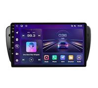 CCLXWY Android 15 Car Stereo 9-inch Touch Screen Car Radio For Seat Ibiza 2009-2014 Carplay Auto Double Din With GPS Navigation Bluetooth FM Support Mirror Link Backup Camera,4CoreWifi4G+64G