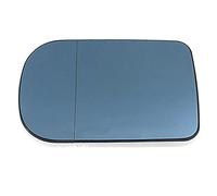 CCLXWY Replacement for BMW 7 Series E38 1994-2001 Wing Mirror Glass Heated,Front Door Wing Mirror Glass Left/Right Side with Backing Plate/Blue Mirror,Left