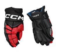 CCM JetSpeed FT8 Pro Black/Red/White Senior Hockey Gloves 13 inches