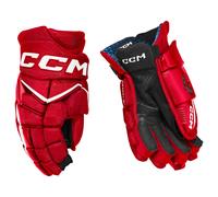 CCM JetSpeed FT8 Pro Red/White Senior Hockey Gloves 13 inches