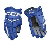 CCM JetSpeed FT880 Junior Ice Hockey Gloves (Royal Blue/White, 10"/25 cm)